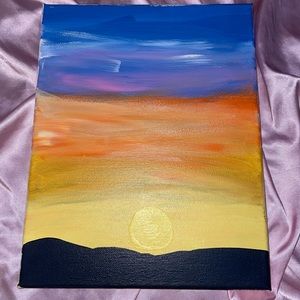 Sunset painting